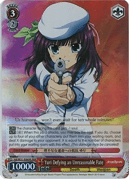 Yuri Defying an Unreasonable Fate (V.2 - Triple Rare)
