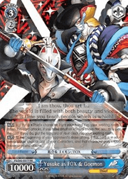 Yusuke as FOX & Goemon (V.1 - Double Rare)