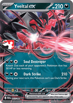 Yveltal ex  (PPS9 POR 053)