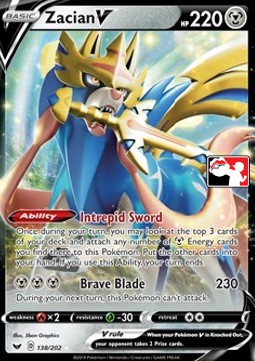 Zacian V  (PPS1 SSH 138)
