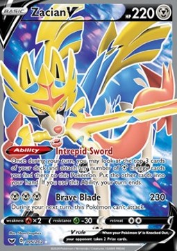 Zacian V  (SSH 195)