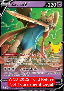 Zacian V  (WCD23 CEL 016)