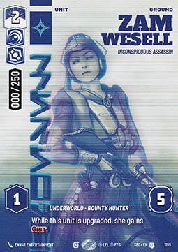 Zam Wesell, Inconspicuous Assassin (V.5)