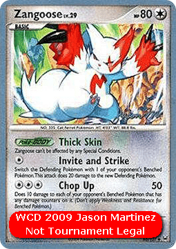 Zangoose Lv.29  (WCD09 PL 66)