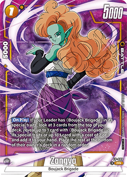 Zangya (FP-089) [Fusion World] (V.1 - Promo)
