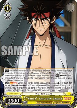 “Zanza” Sanosuke Sagara (V.2 - Triple Rare)