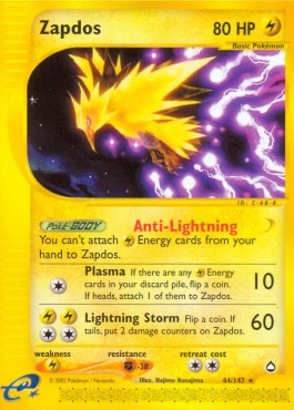 Zapdos  (AQ 44)