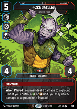 Zeb Orellios, Spectre Four (V.4)