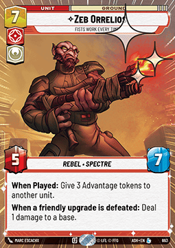 Zeb Orrelios, Fists Work Every Time (V.2)