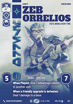 Zeb Orrelios, Fists Work Every Time (V.3)