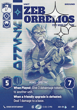 Zeb Orrelios, Fists Work Every Time (V.4)
