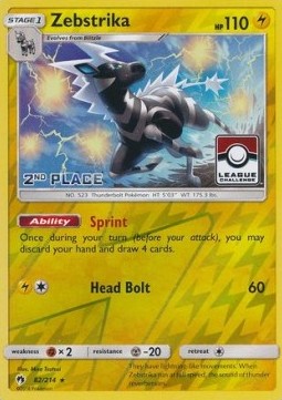Zebstrika  (LOT 82)