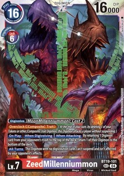 ZeedMillenniummon (BT19-101) (V.1)