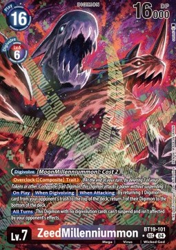ZeedMillenniummon (BT19-101) (V.2)