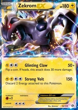 Zekrom EX  (LTR 52)