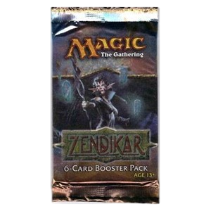 Zendikar Six Card Booster