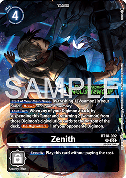 Zenith (BT18-092)