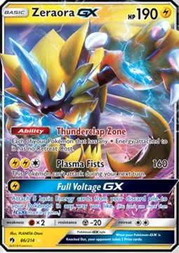 Zeraora GX  (LOT 86)
