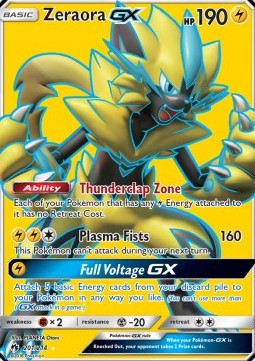 Zeraora GX  (LOT 201)