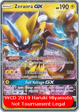 Zeraora GX  (WCD19 LOT 86)
