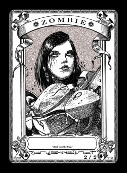 Zombie Token (Black 2/2) (V.10)