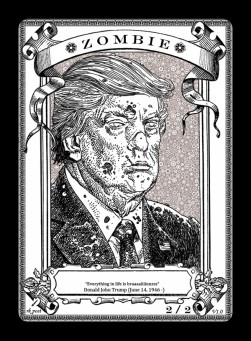 Zombie Token (Black 2/2) (V.11)