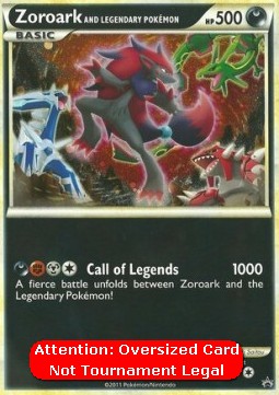 Zoroark and Legendary Pokémon  (PR)