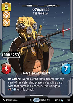 Zuckuss, The Findsman (V.5)