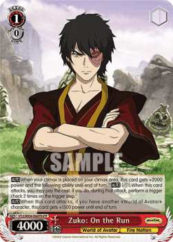 Zuko: On the Run (V.2 - Feature Rare)