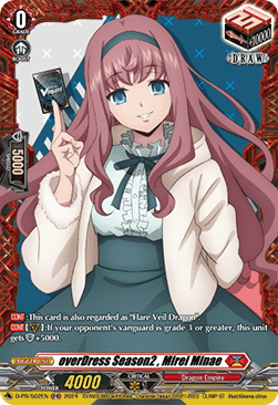 overDress Season2 , Mirei Minae [D-Format]