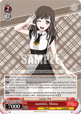 sumimi, Mana (V.2 - Super Rare)