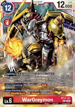 WarGreymon (BT14-101)