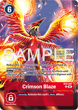 Crimson Blaze (BT8-097)