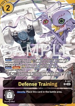 Defense Training (P-107)
