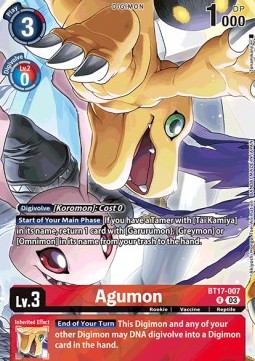 Agumon (BT17-007)