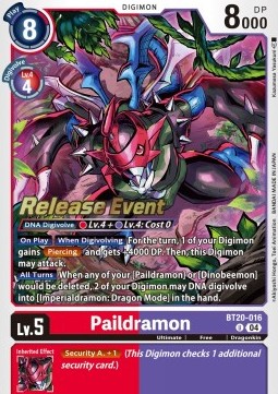 Paildramon (BT20-016)