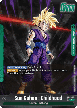 Son Gohan : Childhood // Son Gohan : Childhood (FB01-071) [Fusion World] (V.1 - Leader)