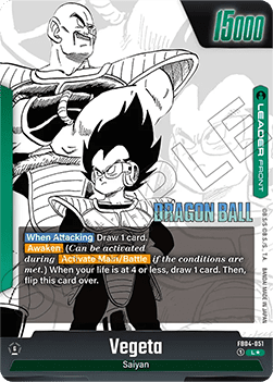 Vegeta // Vegeta (FB04-051) [Fusion World] (V.2 - Alternate Art)