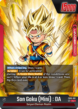 Son Goku (Mini) : DA // Son Goku (Mini) : DA (FB05-001) [Fusion World] (V.1 - Leader)