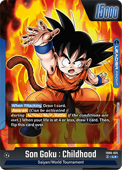 Son Goku : Childhood // Son Goku : Childhood (FB06-025) [Fusion World] (V.2 - Alternate Art)