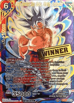 Ultra Instinct Son Goku, Energy Explosion