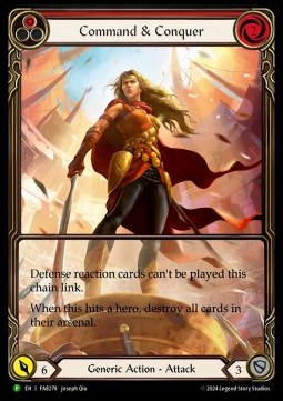 Command and Conquer (Extended Art Rainbow Foil)