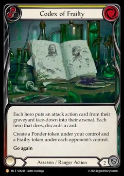 Codex of Frailty (Regular)