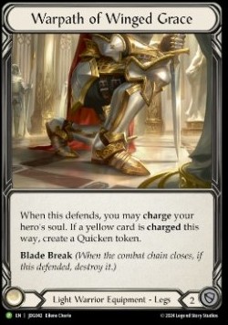 Warpath of Winged Grace (Cold Foil)