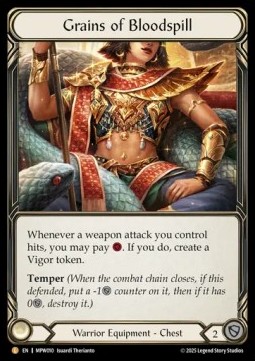 Grains of Bloodspill (Rainbow Foil)