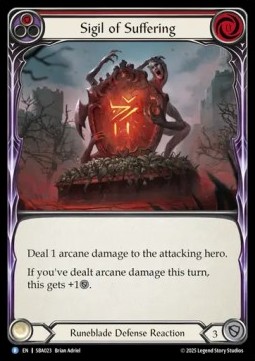 Sigil of Suffering (Red) (Regular)