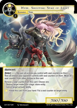 Hyde, Shooting Star of Light