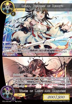 Lumia, Princess of Rebirth // Wings of Light and Darkness