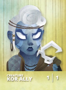 Kor Ally Token (White 1/1)