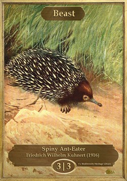 Beast Token (Green 3/3) (V.1)